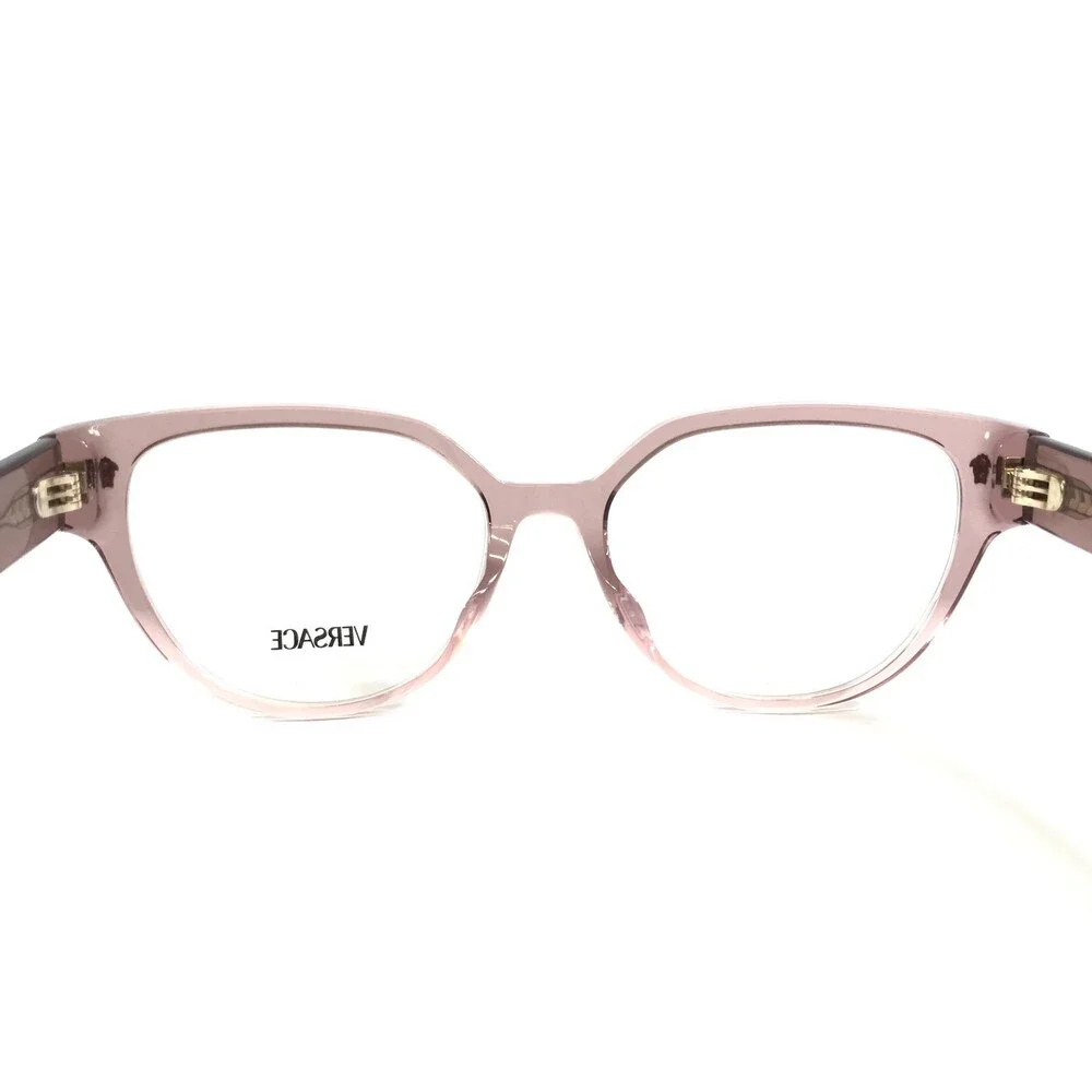 Versace Eyeglasses Frames MOD.3394-D 5435 Transparent Purple Asian Fit 53-17-140